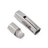 Non-Tarnish 316 Stainless Steel Bayonet Clasps STAS-K282-07C-P-2