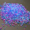 AB Color Plated 3D Nail Art Glass Mini Ball Beads MRMJ-WH0064-40D-1