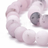 Natural Plum Blossom Jasper Beads Strands G-T106-276-2