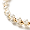 Round Shell Pearl Beaded Bracelets X1-BJEW-TA00008-4