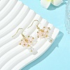 Glass Dangle Earrings EJEW-MZ00320-01-2