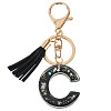 1Pc Resin Letter Keychains KEYC-TADJ0001-09C-1