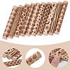 10Pcs 10 Styles Wood Rolling Pin AJEW-GF0014-29-6