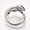 Alloy Cuff Finger Rings RJEW-T008-31AS-2