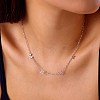 Mother's Day 304 Stainless Steel Letter MAMA Pendant Necklaces for Women NJEW-Z117-01P-1