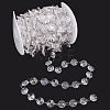 1 Roll Acrylic Octagonal Beads Chain Garland AJEW-SP0006-11-8