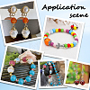 240Pcs 8 Styles Tibetan Style Alloy Flower Bead Caps FIND-SP0001-63-6