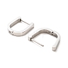 202 Stainless Steel Hoop Earrings EJEW-C076-06F-P-2