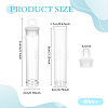 60Pcs Plastic Bead Tubes CON-BC0008-21-2