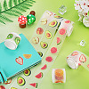 6Rolls 6 Styles PET Tape Stickers for Card Making DIY-TA0015-37-8