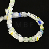 Handmade Millefiori Glass Bead Strands LK-R006-17-3