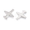 Alloy & Crystal Rhinestone Pendants PALLOY-T095-07P-2