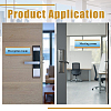 8Pcs Aluminium Alloy Commodity Label Display FIND-BC0019-69A-01-5