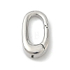 Brass Spring Gate Rings KK-G548-07B-P-1