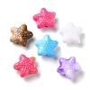 Two Tone Opaque Acrylic Beads OACR-P034-02A-M-1