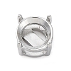 304 Stainless Steel Rhinestone Claw Settings STAS-U042-05A-P-1