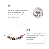 Cheriswelry 160Pcs 8 Colors Alloy Rhinestone Beads FIND-CW0001-11-11