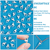 Unicraftale 50Pcs 304 Stainless Steel Lobster Claw Clasps STAS-UN0050-09-5