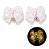 Luminous Opaque Resin & Rhinestone & Polymer Clay Beads RE-CBA1913-02K-1
