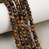 Natural Tiger Eye Beads Strands G-B107-B02-02-1