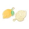 Alloy Enamel Pendants AL-CBA1DF6-02G-3