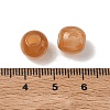 Opaque Resin European Beads RESI-F073-18B-3