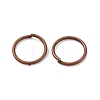 Brass Open Jump Rings KK-G514-01L-R-2