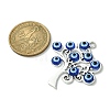 Blue Evil Eye Alloy Pendants PALLOY-JF02358-03-2