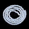 Electroplate Glass Beads Strands EGLA-A044-J2mm-L06-3