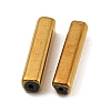 Electroplate Glass Beads GLAA-D024-01M-3