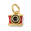 304 Stainless Steel Enamel Pendants STAS-A145-01H-G-1