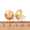 Brass Stud Earring Findings KK-G604-01G-08-3