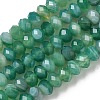 Natural Banded Agate Beads Strands G-D344-A34-05-3