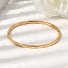 304 Stainless Steel Rhinestone Hinged Bangles for Women BJEW-D408-16G-4
