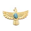 Synthetic Turquoise Pendants STAS-R155-053B-G-1