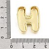 Brass Slide Charms KK-Z163-01G-H-3