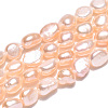 Natural Cultured Freshwater Pearl Beads Strands PEAR-N014-05J-3