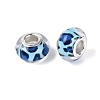 Opaque Resin European Beads RESI-N044-03S-06-3