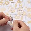  Self Adhesive Brass Stickers DIY-TA0008-48-11
