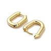 Rack Plating Oval Brass Hoop Earrings KK-S397-25G-2