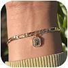 304 Stainless Steel Crystal Rhinestone Charm Bracelets FS-WG4E3AB-06-1