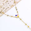 Stainless Steel Enamel Link Ring Bracelets SJ3386-3