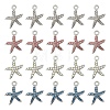 20Pcs 4 Colors Alloy Pendants FIND-YW0012-38-1