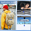 6Pcs 3 Styles Handmade Lampwork Evil Eye Car Rearview Mirror Pendant Decorations HJEW-ME00111-5