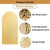 Fiber Wedding Arch Cover AJEW-WH20096-70A-5