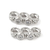 Rack Plating Brass Pave Clear Cubic Zirconia Spacer Bars X-KK-B088-11B-P-1