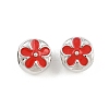 Alloy Enamel European Beads AL-CBAC2D3-21P-01-1