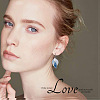 Alloy Enamel Dangle Earrings FS-WGF9F91-01-2