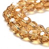 Transparent Glass Beads EGLA-A035-T8mm-B17-3