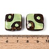 Handmade Porcelain Ceramic Beads PORC-T135-05F-3